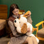 Soft and Adorable Lying Spot Dog Doll Plush Toys.