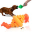 Dog Ball With Rope Toy Dogs Knot Rope Leaking Food.