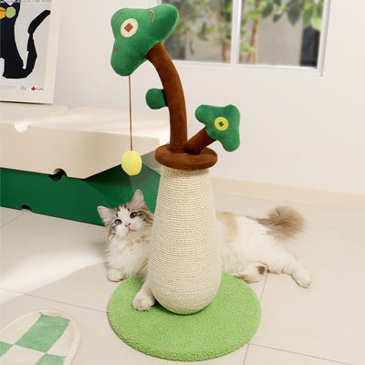 Vertical Money Tree Cat Scratching Pole.