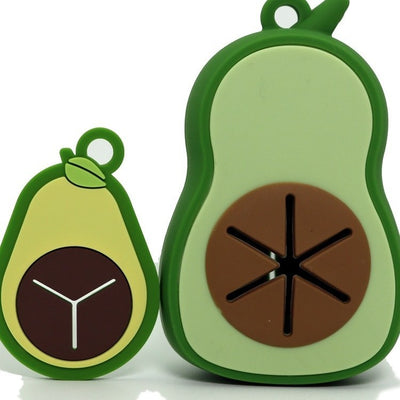 Silicone Dog Waste Bag Avocado Clip