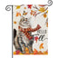 Dogs And Cats Pattern Decorative Linen Garden Banner