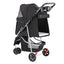 Black Pet Stroller for Cat and Dog
